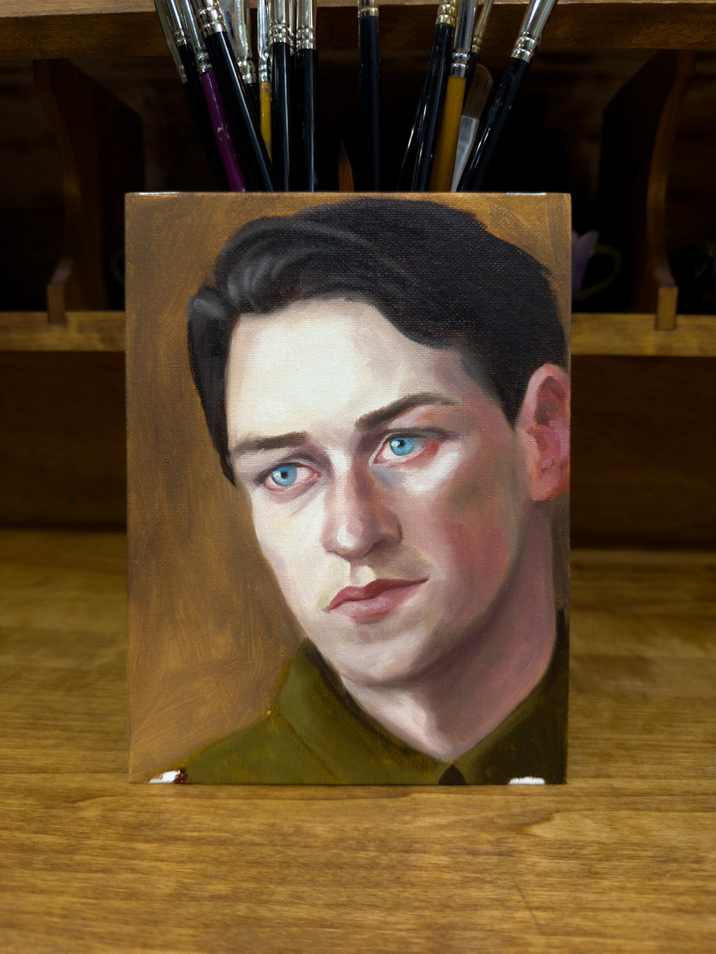 Portrait of Robbie - study