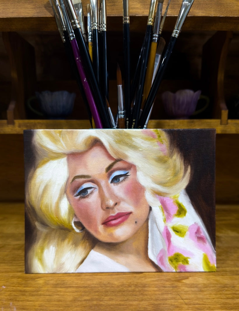 Portrait of Dolly - study