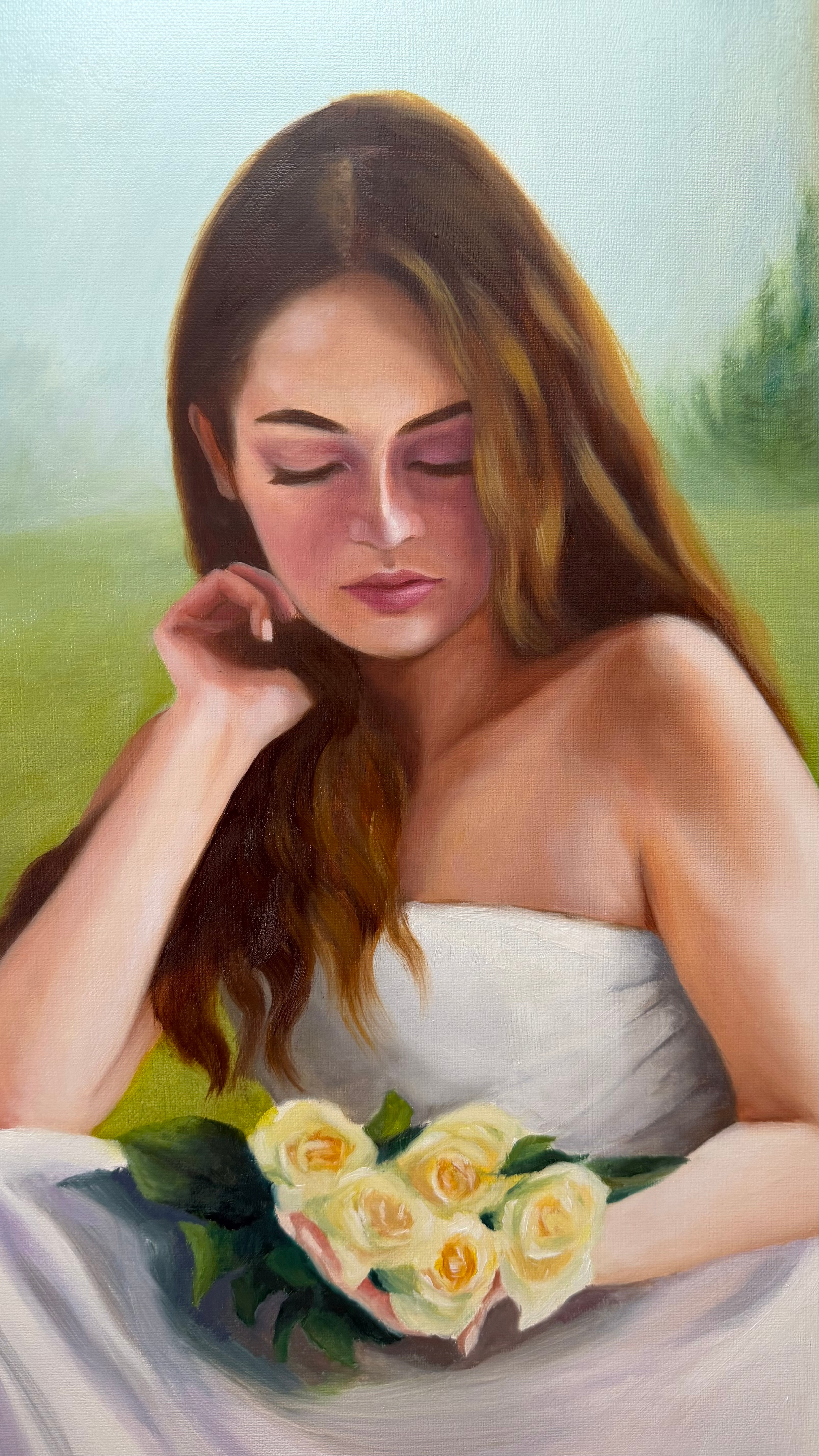 woman in white