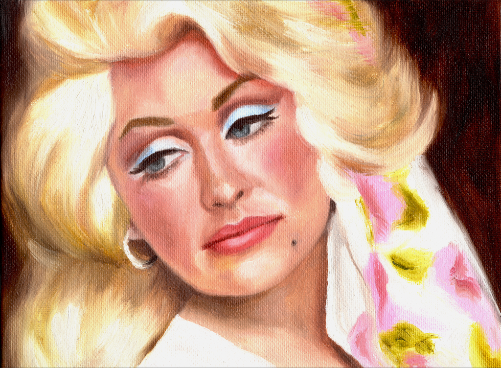 Portrait of Dolly - study