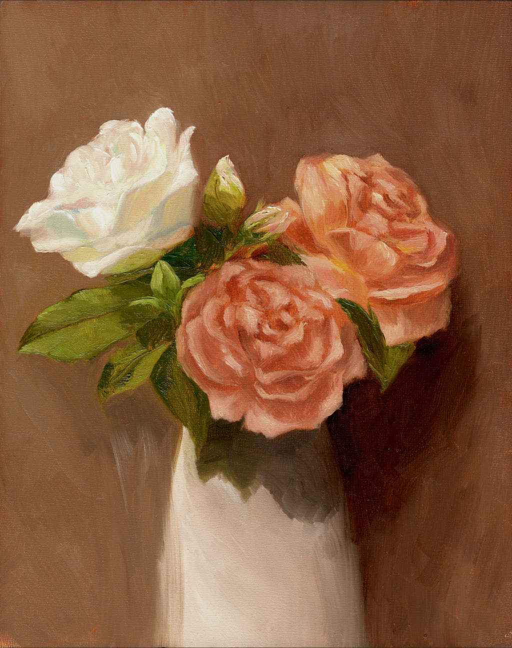 Roses In A Vase