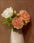 Roses In A Vase