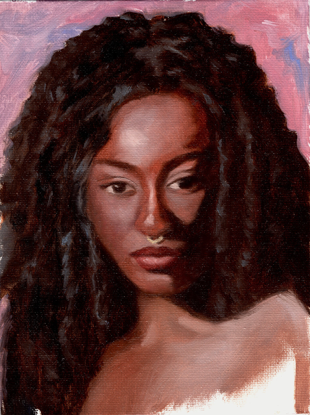 Portrait of Nyla - study